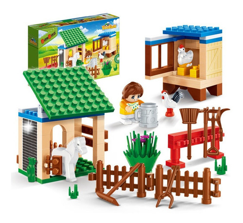 Farm Ranch Juguetes De Bloques De Construcción Para Niños