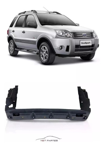 Imagem 2 de 6 de Suporte Radiador Ecosport 2003 2004 2005 2006 2007 Inferior