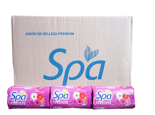 Jabon De Tocador Spa 115g Hidratante 