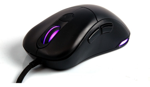 Imagen 7 de 8 de Mouse Gamer Vsg Aquila Negro Pc Rgb Usb 80g 400dpi Pmw3360