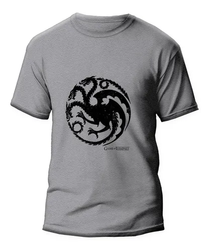 comprar Remera Algodón Premium Targaryen Game Of Thrones Dtg - 92