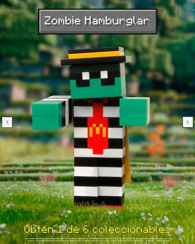 Colección Completa Mcdonald's Minecraft Sellados De Fabrica