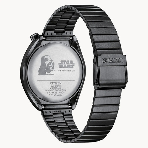 Citizen Bullhead Star Wars Tsunos Darth Vader An3669-52e Color de la correa Negro Color del bisel Negro Color del fondo Negro