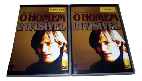 Dvd O Homem Invisível - Série Clássica Completa ( 5 Dvds )