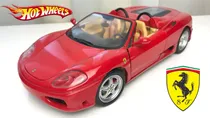 Comprar Carro Escala 1:18 Ferrari 360 Spider Hot Wheels