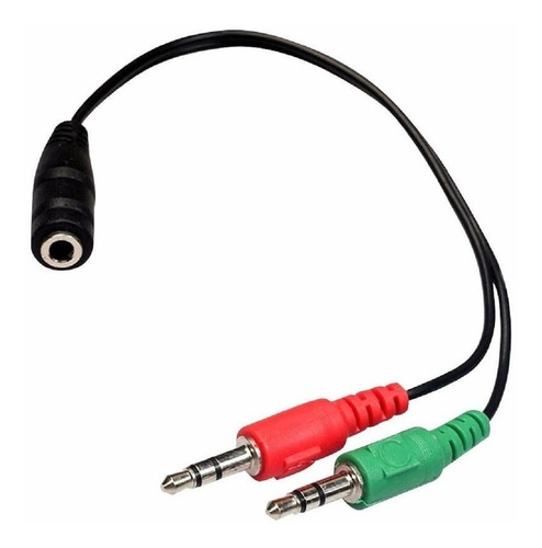 Adaptador 2 Jack 3.5mm Stereo Macho A Hembra De Jack 3.5 Mm