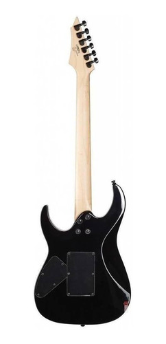 Imagen 2 de 4 de Guitarra eléctrica Cort X Series X250 de caoba black con diapasón de jatoba