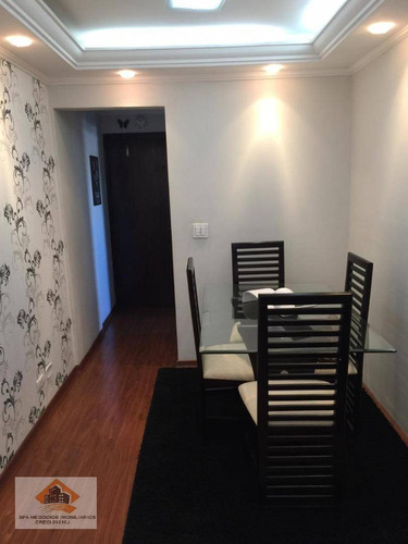 Imagem 2 de 11 de Apartamento Com 2 Dormitórios À Venda, 59 M² Por R$ 290.000,00 - Vila Araguaia - São Paulo/sp - Ap0211