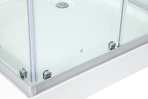 Cabina De Ducha Cuadrada Con Techo Joytek 90x90x215