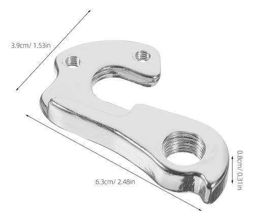 Colgador De Varillaje Trasero Para Bicicleta, 2 Unidades, Ex