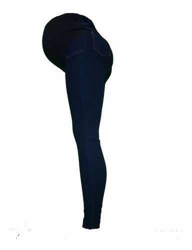 Imagen 2 de 3 de Pantalón Mezclilla De Maternidad Embarazo Ropa De Maternidad