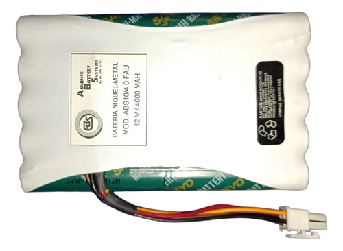 Bateria Recargable Niquel Hidruro 12v 4000mah (Reacondicionado)