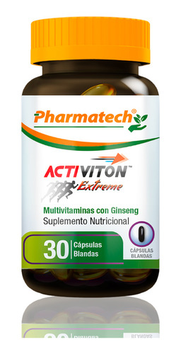 Multivitaminico Y Minerales Pharmatech 100mg 30 Caps Blandas