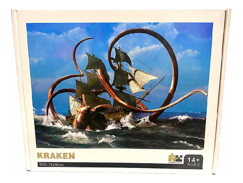 Rompecabezas Jigsaw Kraken 1000pcs