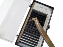 Comprar Set Extensiones Pestañas Nagaraku 0.07d + Pinza Volumen Ruso