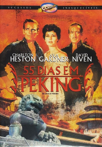 55 Dias Em Peking - Dvd - Charlton Heston - Ava Gardner