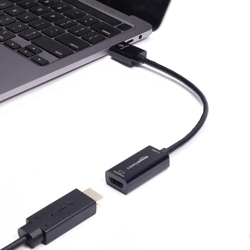 Amazonbasics Adaptador Displayport 1.2 A Hdmi 2.0 (4k@60hz)