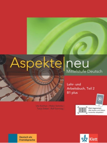 Aspekte Neu (b1+) Teil 2 - Lehr  + Arbeitsbuch  + Audio Cd