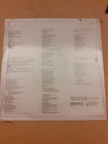 Vinilo Litto Nebbia 1980 Creer Hecho En Mexico Nuevo Sellado