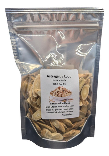 Nature Tea Raíz Astrágalo Huang Qi 8oz