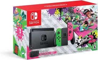 Consola Nintendo Switch Splatoon Original Nueva Envio Gratis