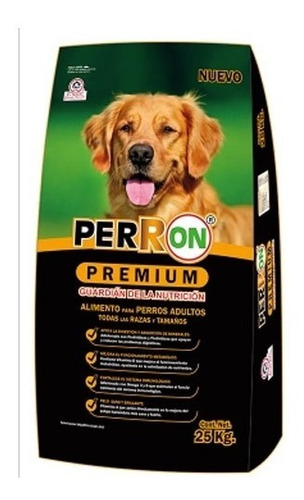 Imagen 1 de 2 de Alimento Perron Premium Adulto Todas Las Razas 25 Kg