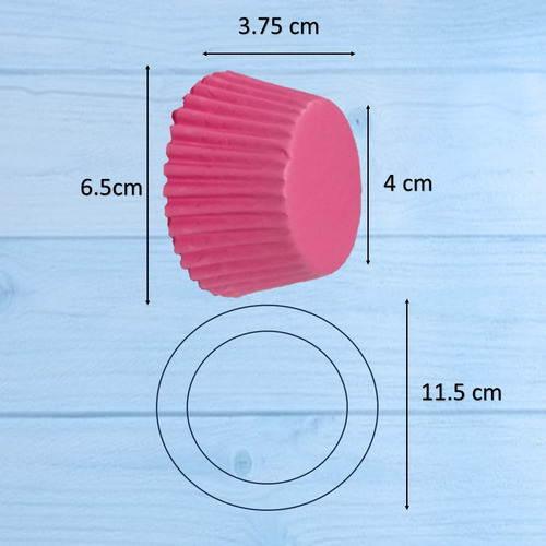 Capacillos 500 Pzas Vino Uva #72 Glassin Papel Resistente
