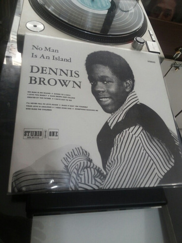 Lp Reggae Dennis Brown No Man Is An Island 