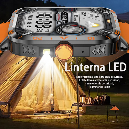 Reloj Inteligente 1.95 Bluetooth Llamada Hombre Smart