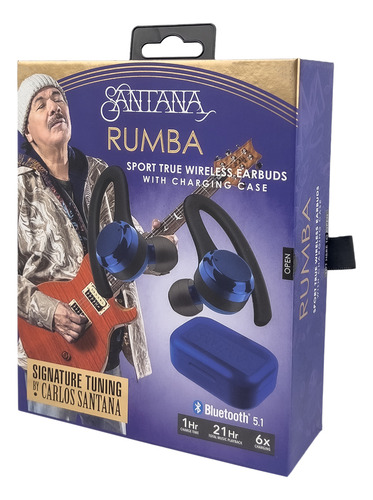 Auriculares Portatil Santana Rumba By Carlos Santana