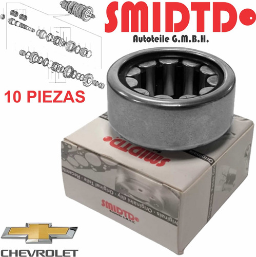 10 Baleros Piñon Caja Velocidades Chevy Pickup 1.6 99-05