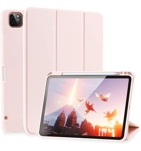 Funda Para iPad Pro 12.9 De 5ª/4ª Generacion Rosa Portalapiz