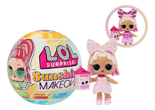 Imagen 2 de 9 de Muñeca Lol Surprise Wabro Sunshine Make Over Coleccionable