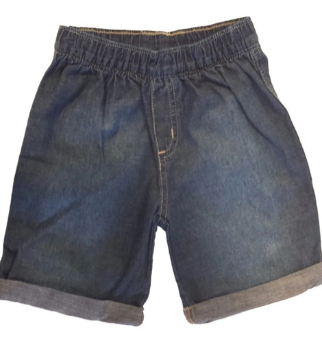 Bermuda Masculina Puc Jeans Bebê - Cód. 1921