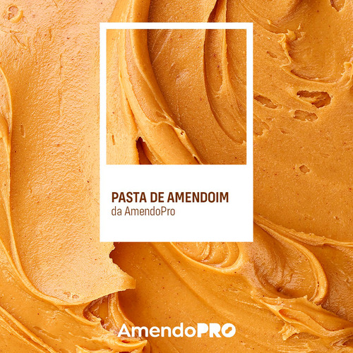 Proteína Vegetal De Amendoim Amendopro 900g Sabor Paçoca 2517530