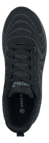 Imagen 6 de 8 de Tenis Zieler Negro Para Hombre Croydon