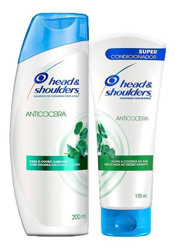 Kit Head Shoulders Anticoceira: Shampoo + Condicionador