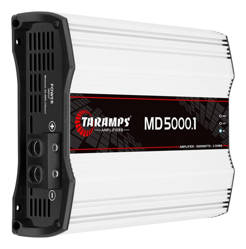 Amplificador Md 5000.1, 5000 W, 1 Canal, 2 Ohm