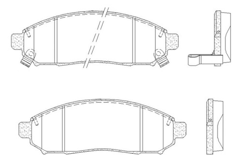 Pastilha De Freio Dianteira Nissan Frontier Sv 4x2 2.5 16v.