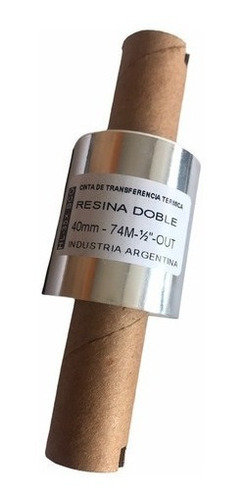 5 Ribbons Resina Premium 40x74 Negro Impresion Opp Poliamida