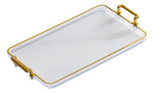 3 Granja Bandeja De Servicio Blanco 27,7 Cm X 13,4 Cm