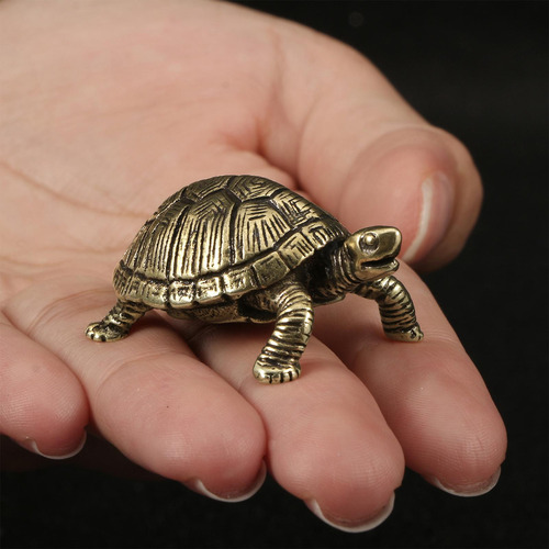 2 Estatuilla De Tortuga En Miniatura, Estatua De Tortuga