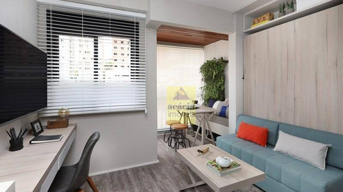 Imagem 6 de 12 de Studio Com 1 Dormitório À Venda, 20 M² Por R$ 379.299,00 - Vila Madalena - São Paulo/sp - St0042