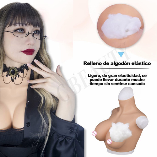 Gigante Senos De Silicona Natural C-d Cup Pechos Falso