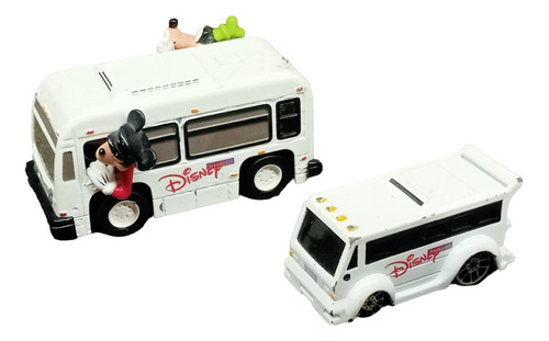 Juguete 2 Autobuses Disney De Metal