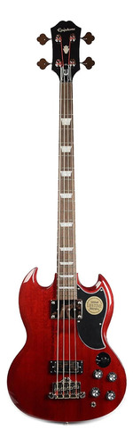 Bajo Eléctrico EpiPhone Sg Eb-3 Cherry 2 Pastillas