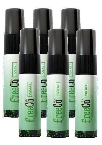 Bloqueador De Odor Sanitário Freecô Pocket 15ml 6 Unidades
