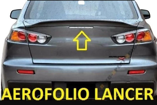 Aerofolio Mitsubishi Lancer 14 19 20 1 Luxo Sport Lançamento