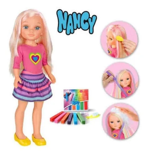 Nancy juega con mechas sales