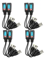 Comprar 4 Par Pasivo Video Balun Rj45 Transmisor Hd-cvi Tvi Ahd Cvbs